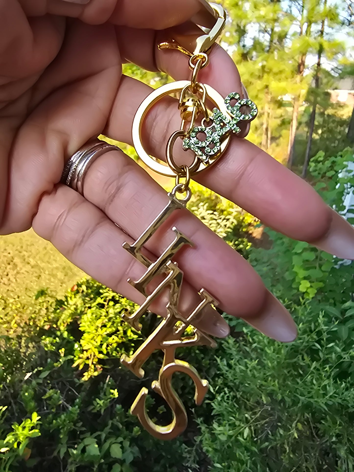 Links Handbag Charm/Key Ring - Links Purse Charm - Social Organization Charm/Key Ring - The Links Purse Charm/Key Ring - 1946 Purse Charm/ Key Ring