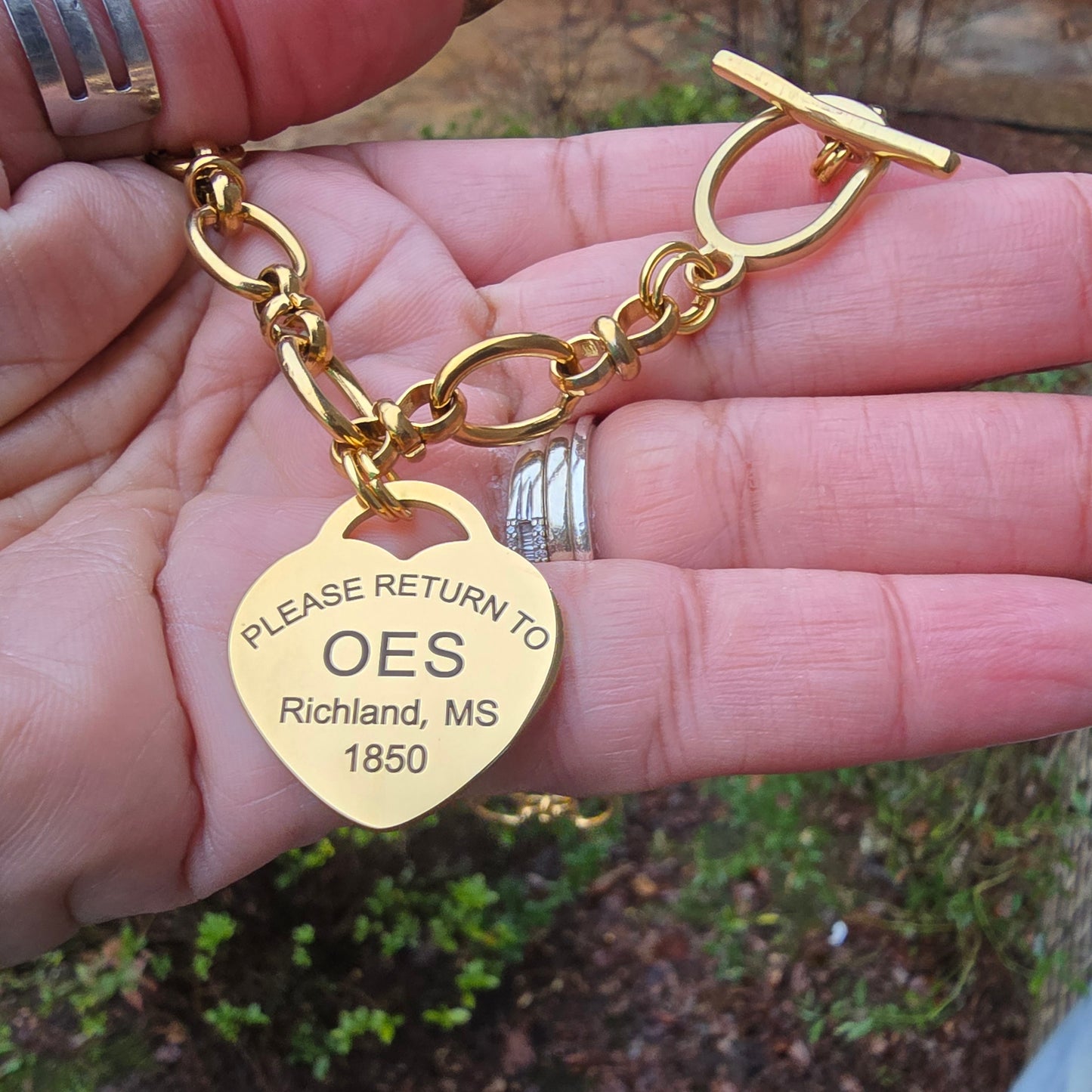 Order of Eastern Star Necklace - 1850 Necklace - OES Jewelry - OES gift - HBCU Jewelry