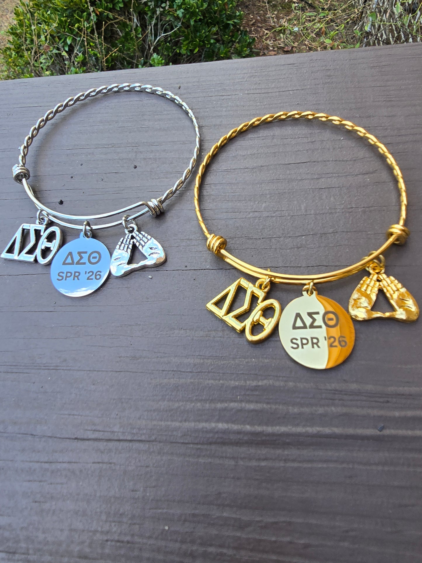 Delta Spring 2026 Charm Bracelet - HBCU Bracelet Delta Sigma Theta Bracelet - DST - Spring 2026 - Sorority Jewelry