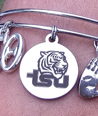 Tennesee State University Jewelry charm ONLY - HBCU Jewelry charm - TSU Charm