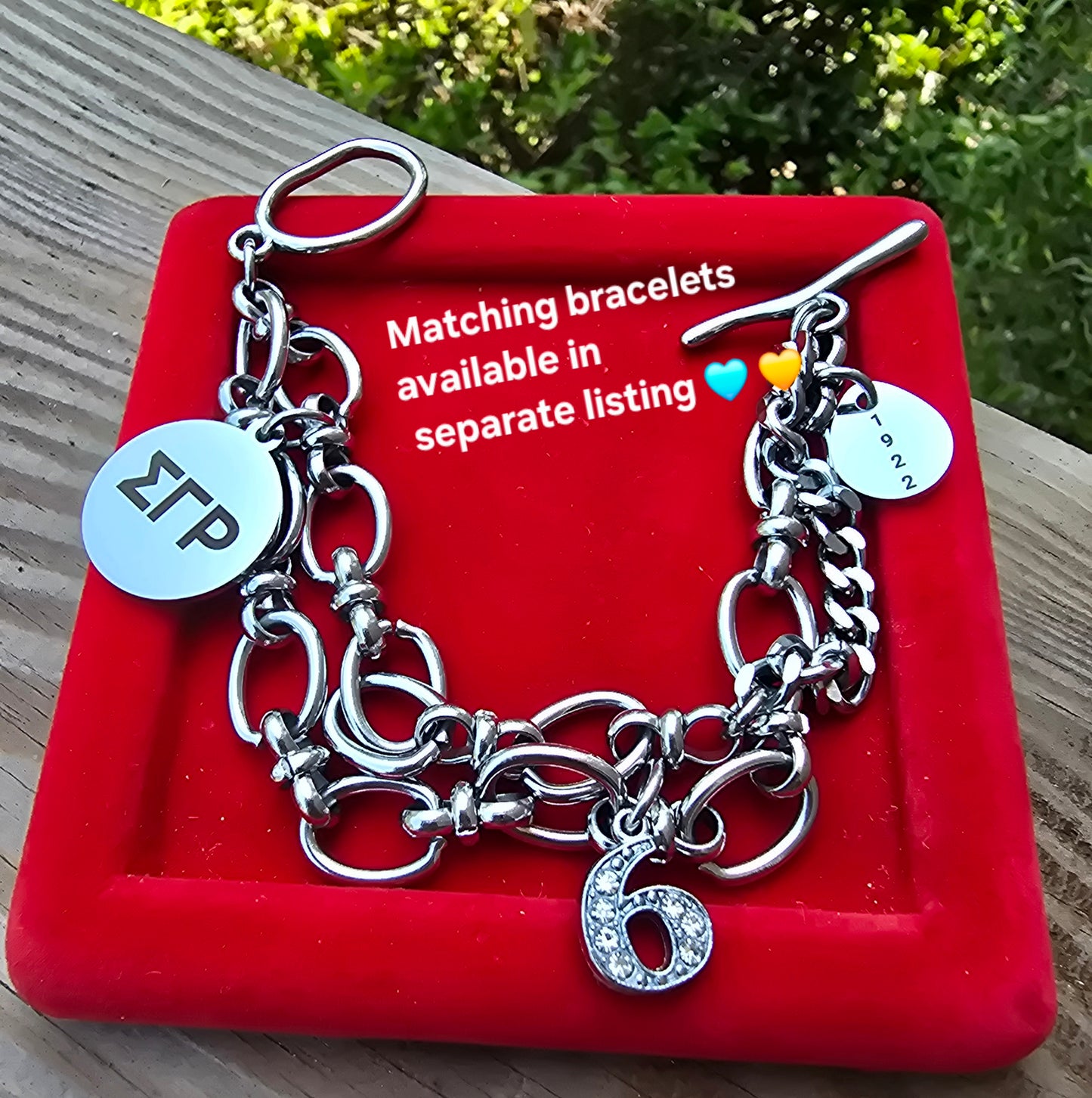 SGRho necklace- Sorority necklace - Sigma Gamma Rho- Sorority gift - HBCU - Divine Nine Sororities