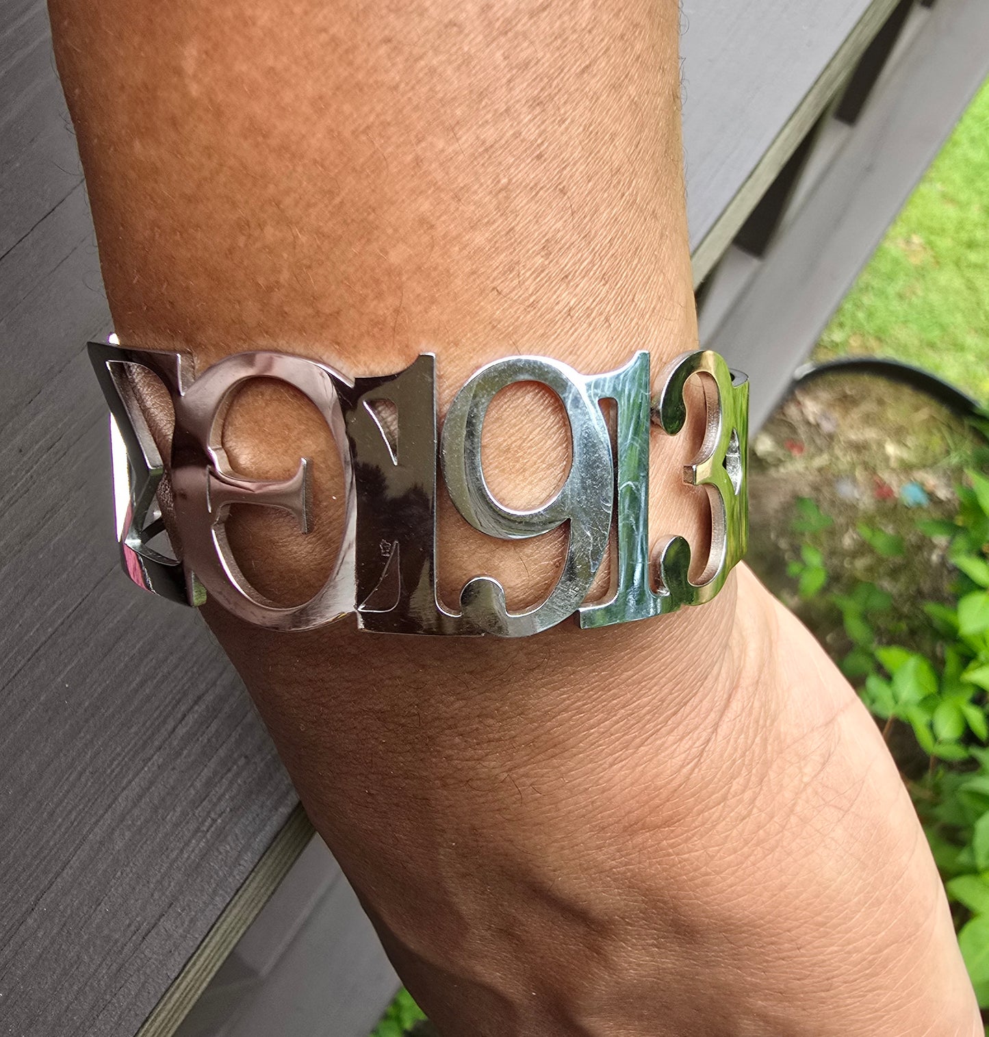 Delta Sigma Theta 1913 Sorority Cuff Bracelet