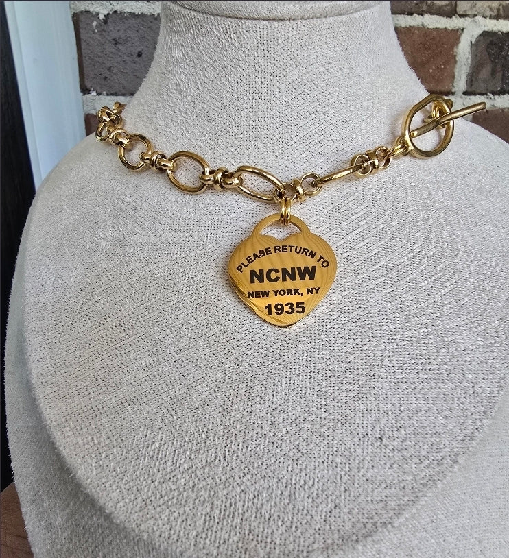 National Council of Negro Women Necklace- 1935 necklace - NCNW Jewelry - NCNW gift - HBCU Jewelry