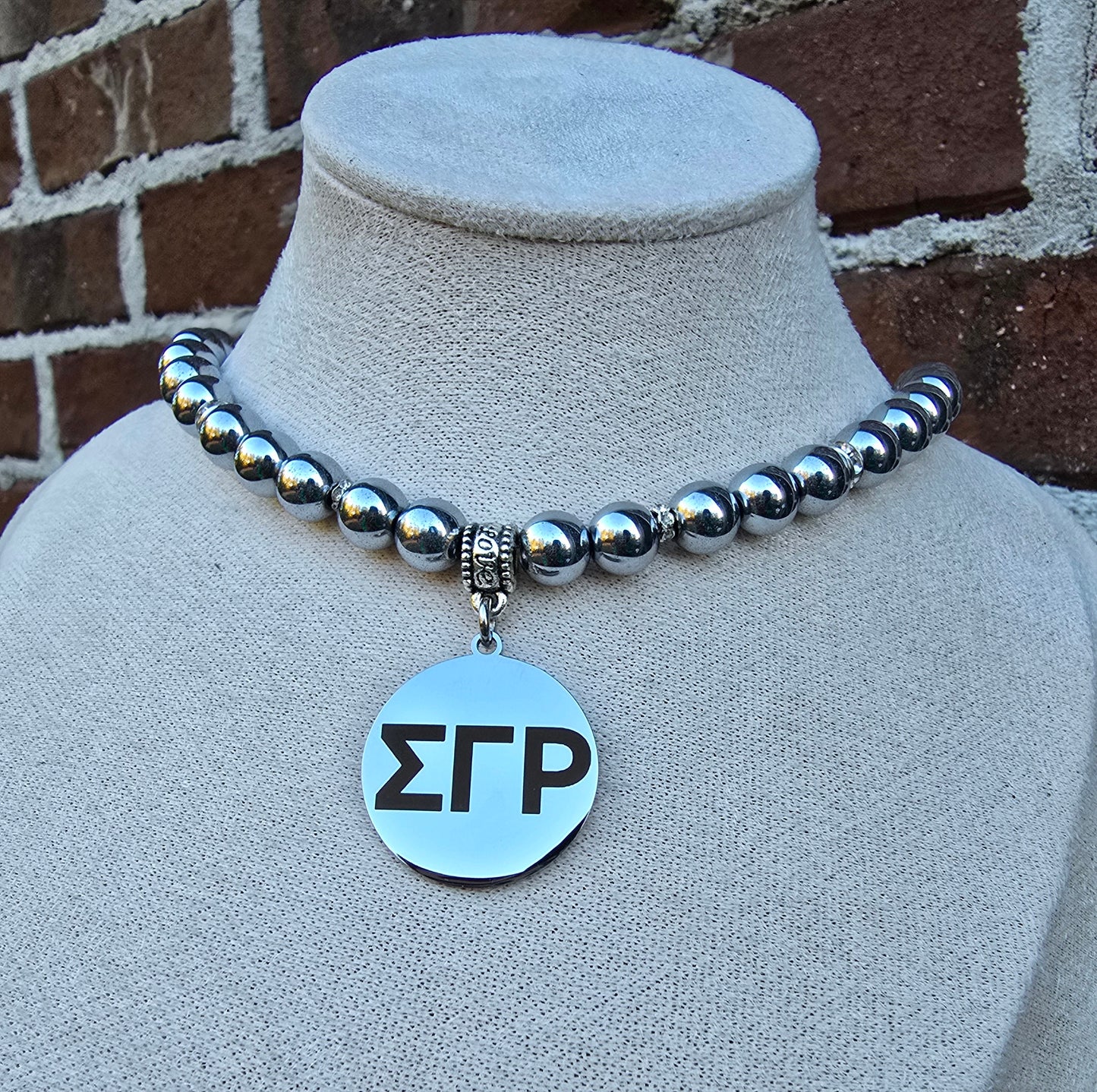 Sigma Gamma Rho Beaded Sorority Necklaces - SGRHO Beaded Sorority Necklace - Sigma Gamma Rho Jewelry