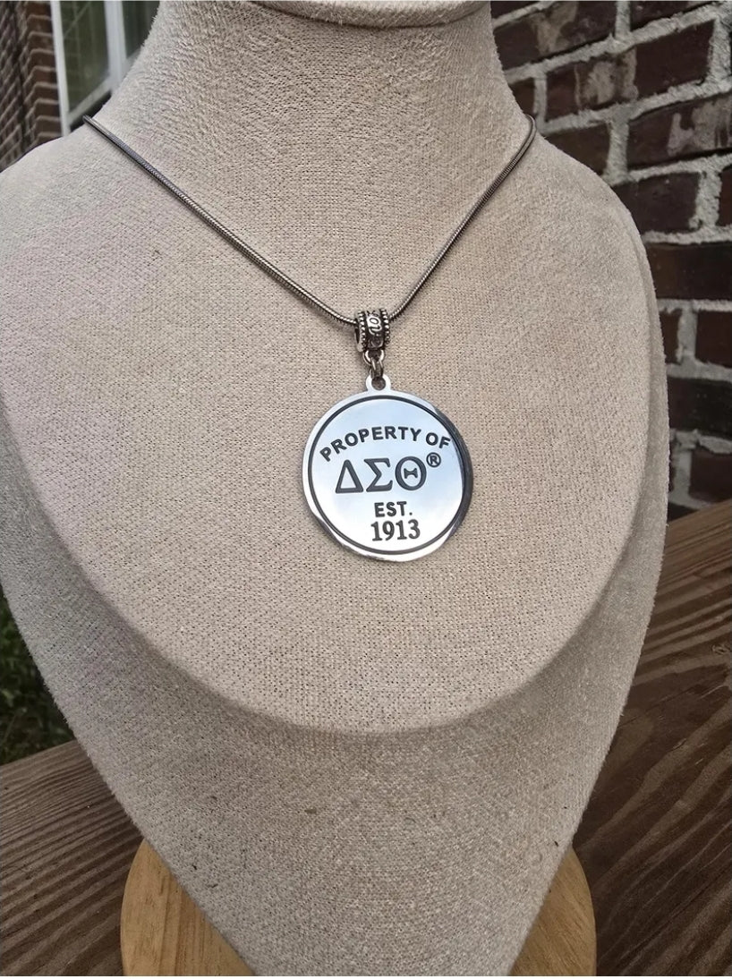 Property of Delta Sigma Theta Sorority Necklace