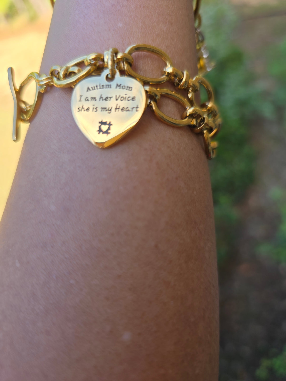 Autism Awareness Bracelet - Autism Mom Bracelet - Autism Advocate Bracelet