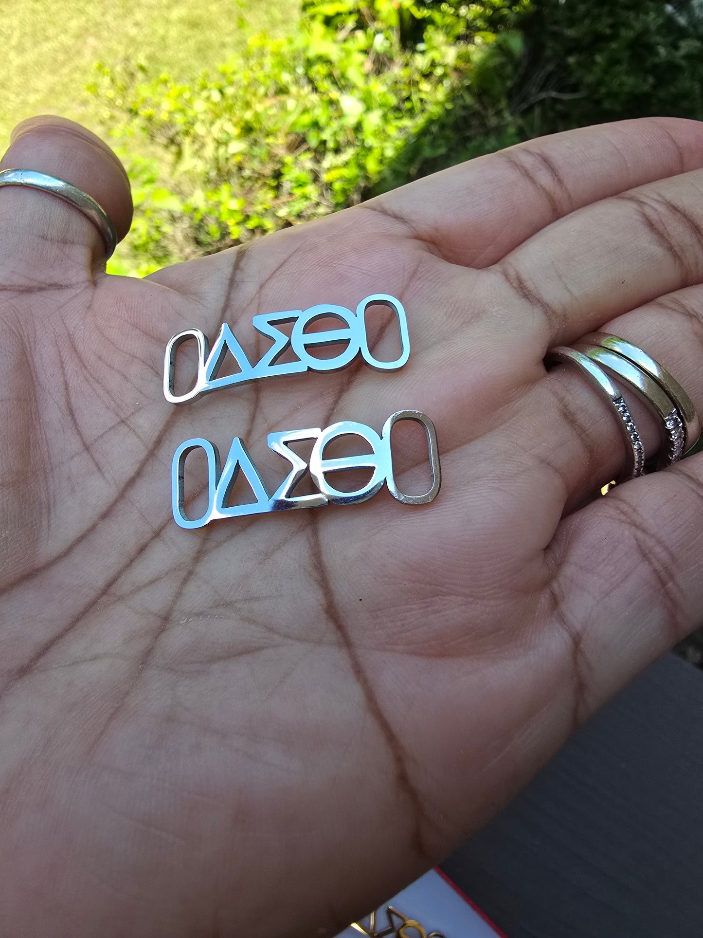 Delta Sigma Theta Shoe Charms