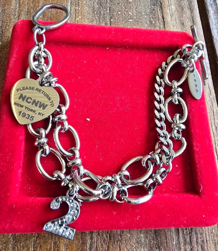 National Council of Negro Women Bracelet- 1935 Bracelet - NCNW Jewelry - NCNW gift - HBCU Jewelry