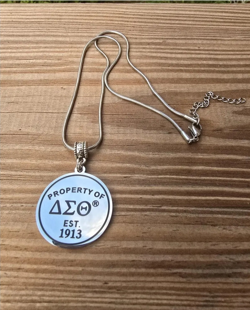 Property of Delta Sigma Theta Sorority Necklace