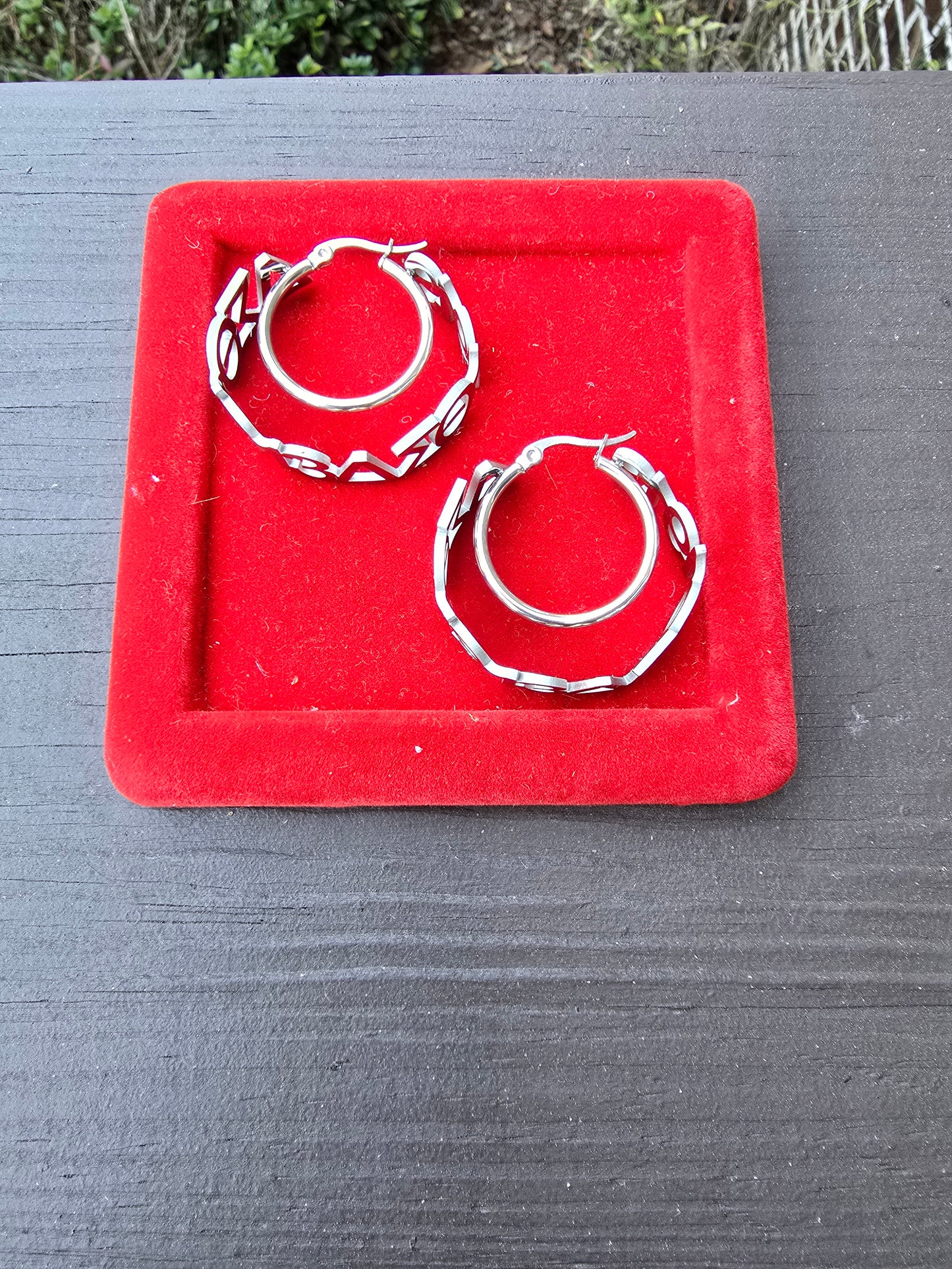 Delta Sigma Theta Greek Letter 1913 Sorority Earrings