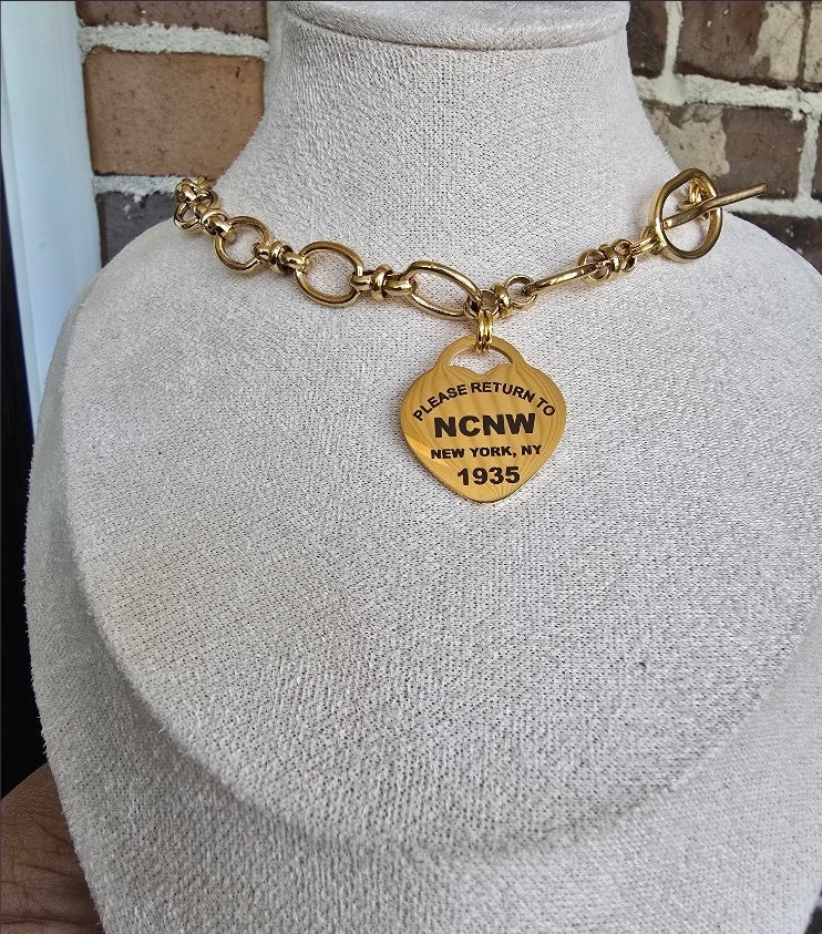 National Council of Negro Women Necklace- 1935 necklace - NCNW Jewelry - NCNW gift - HBCU Jewelry