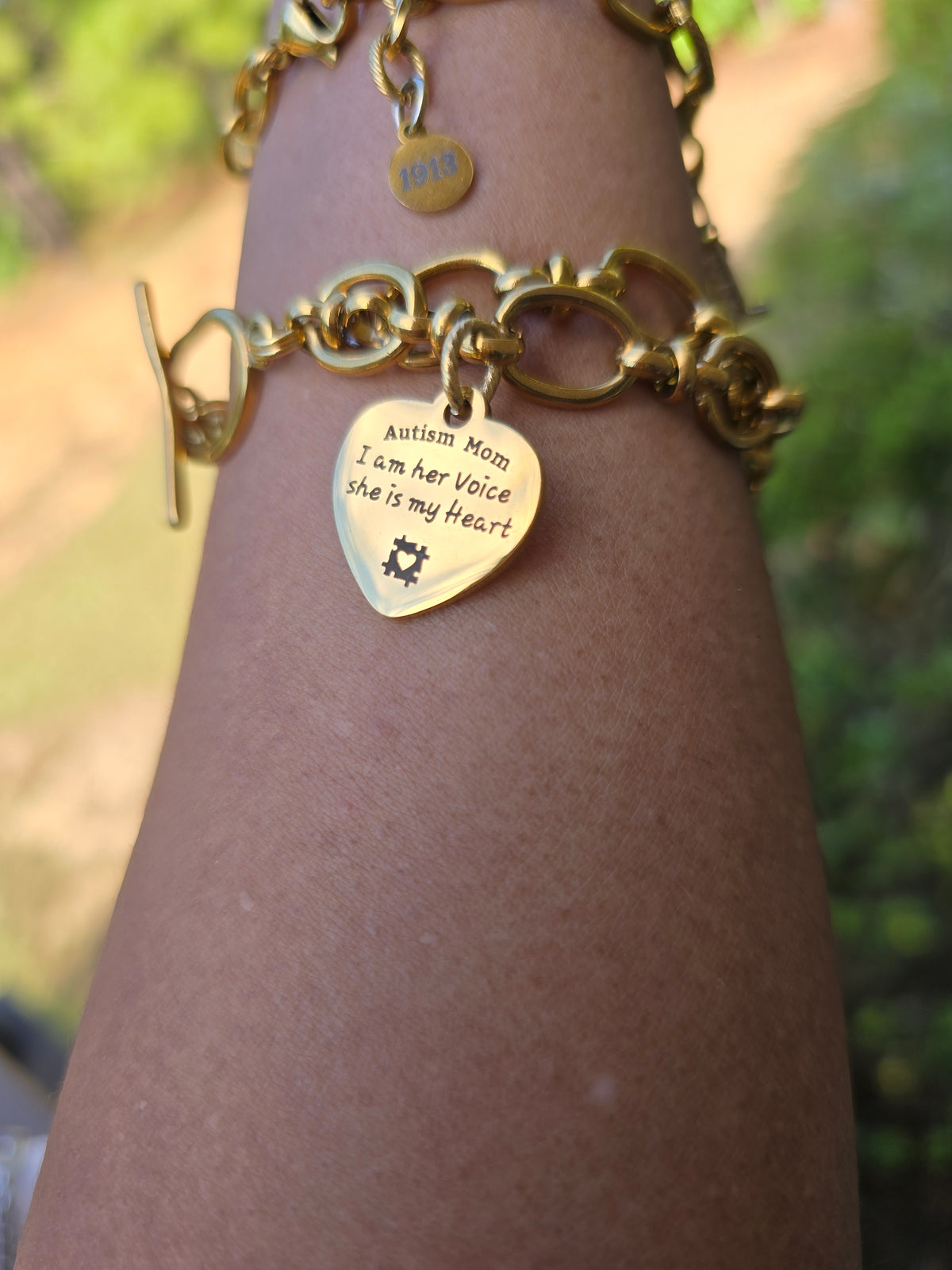 Autism Awareness Bracelet - Autism Mom Bracelet - Autism Advocate Bracelet