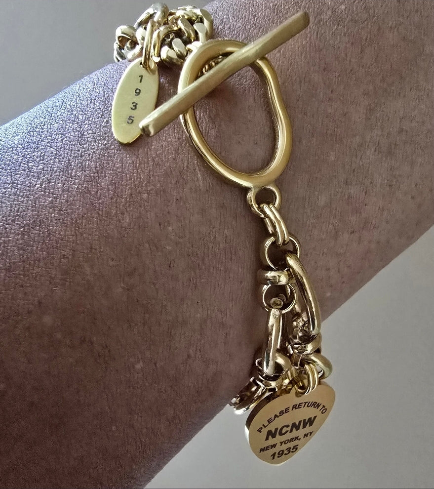 National Council of Negro Women Bracelet- 1935 Bracelet - NCNW Jewelry - NCNW gift - HBCU Jewelry
