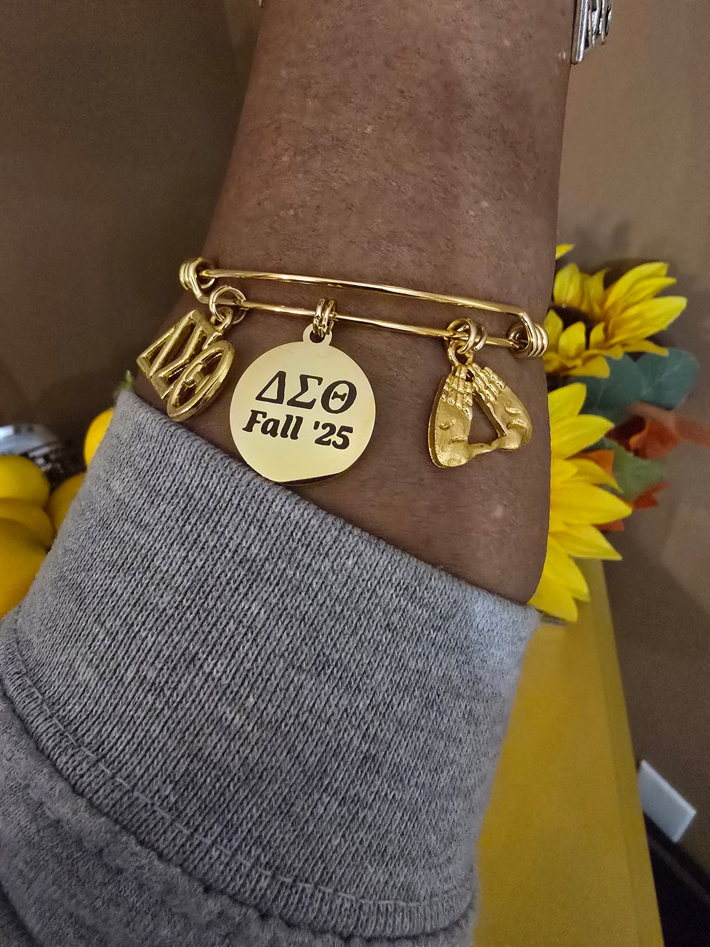 Delta Sigma Theta Fall 2025 Charm Bracelet