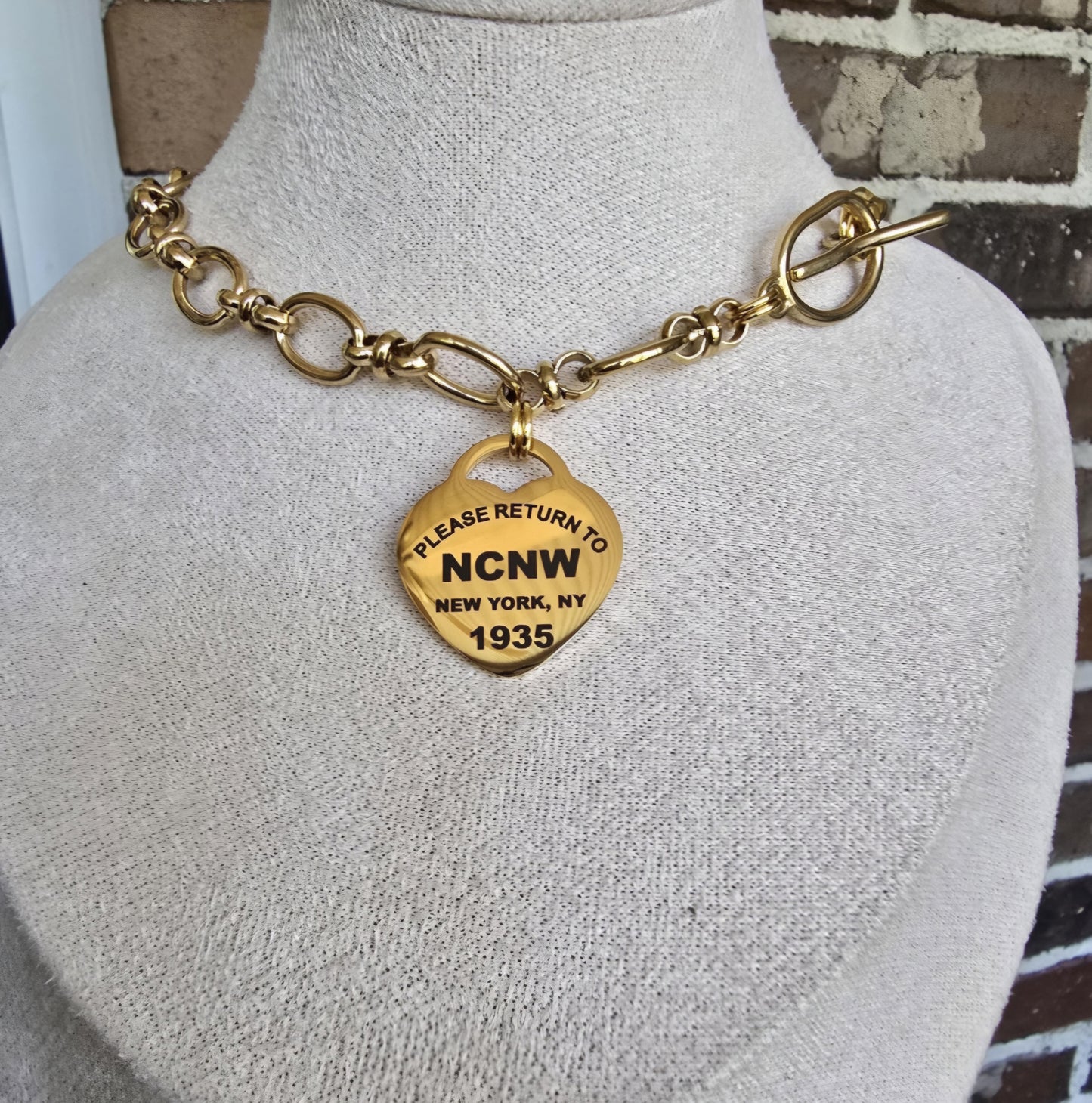 National Council of Negro Women Necklace- 1935 necklace - NCNW Jewelry - NCNW gift - HBCU Jewelry