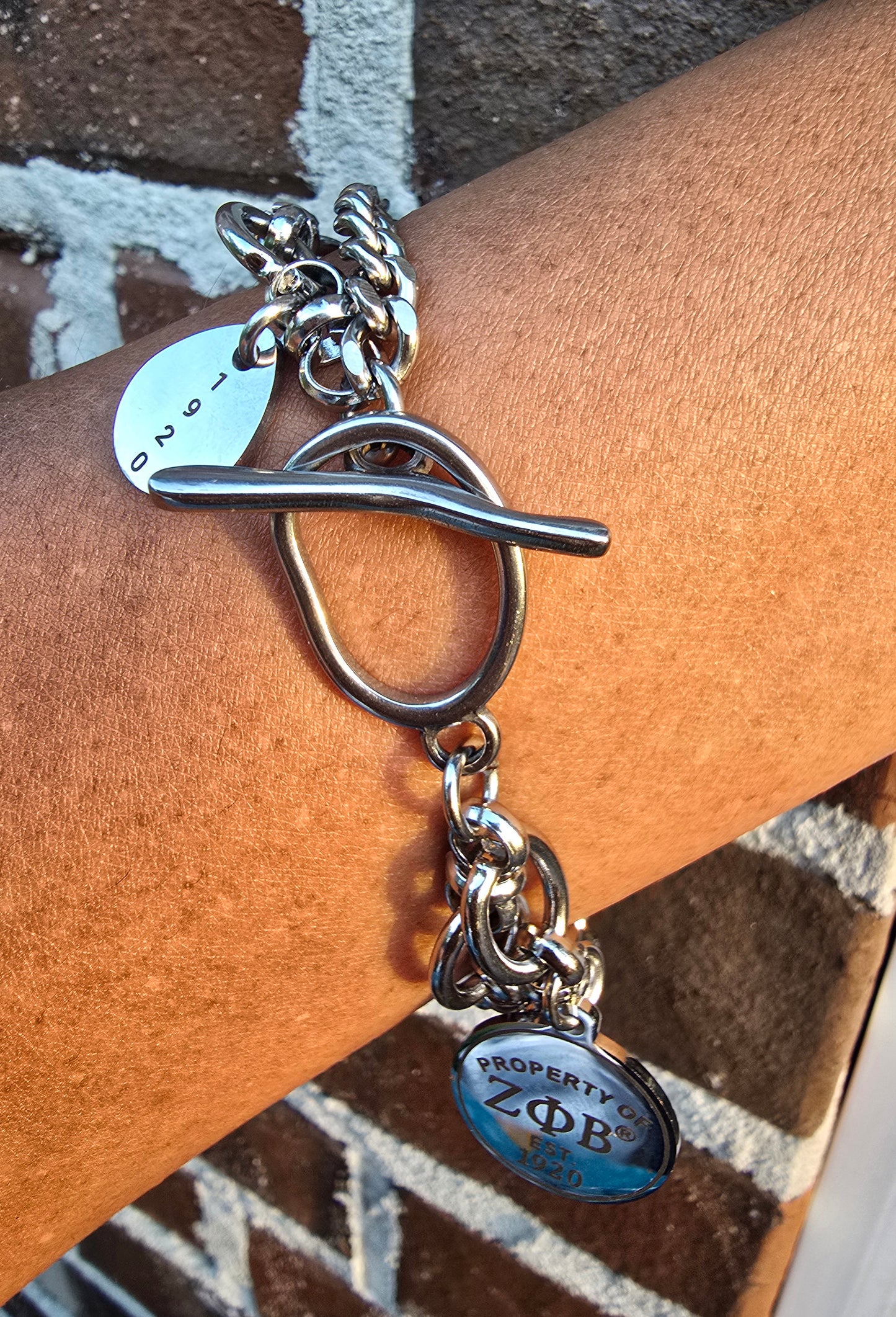 Property of Zeta Phi Beta Bracelet - 1920 - Zeta Bracelet - Sorority Bracelet - Z Phi B Bracelet - Divine Nine - Sorority Jewelry - HBCU bracelet