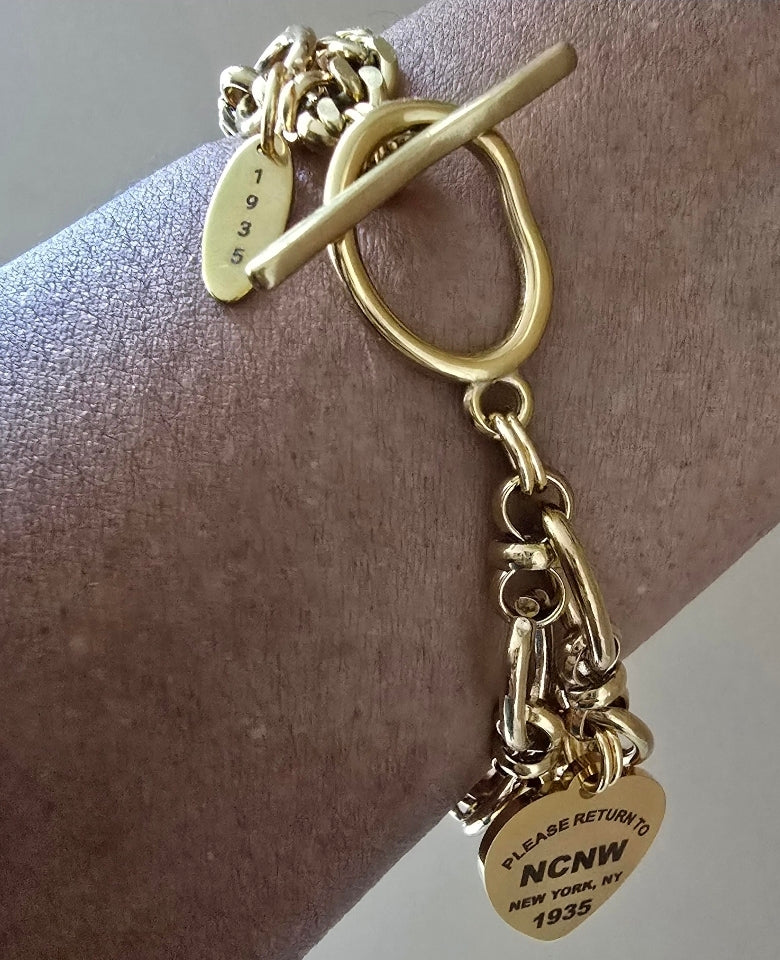 National Council of Negro Women Bracelet- 1935 Bracelet - NCNW Jewelry - NCNW gift - HBCU Jewelry