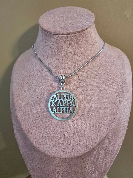 AKA Sorority Necklaces - D9 Inspired Necklaces- Social Club Necklace - HBCU Sorority Necklaces - African American Sorority Necklaces - Sorority Birthday Gifts