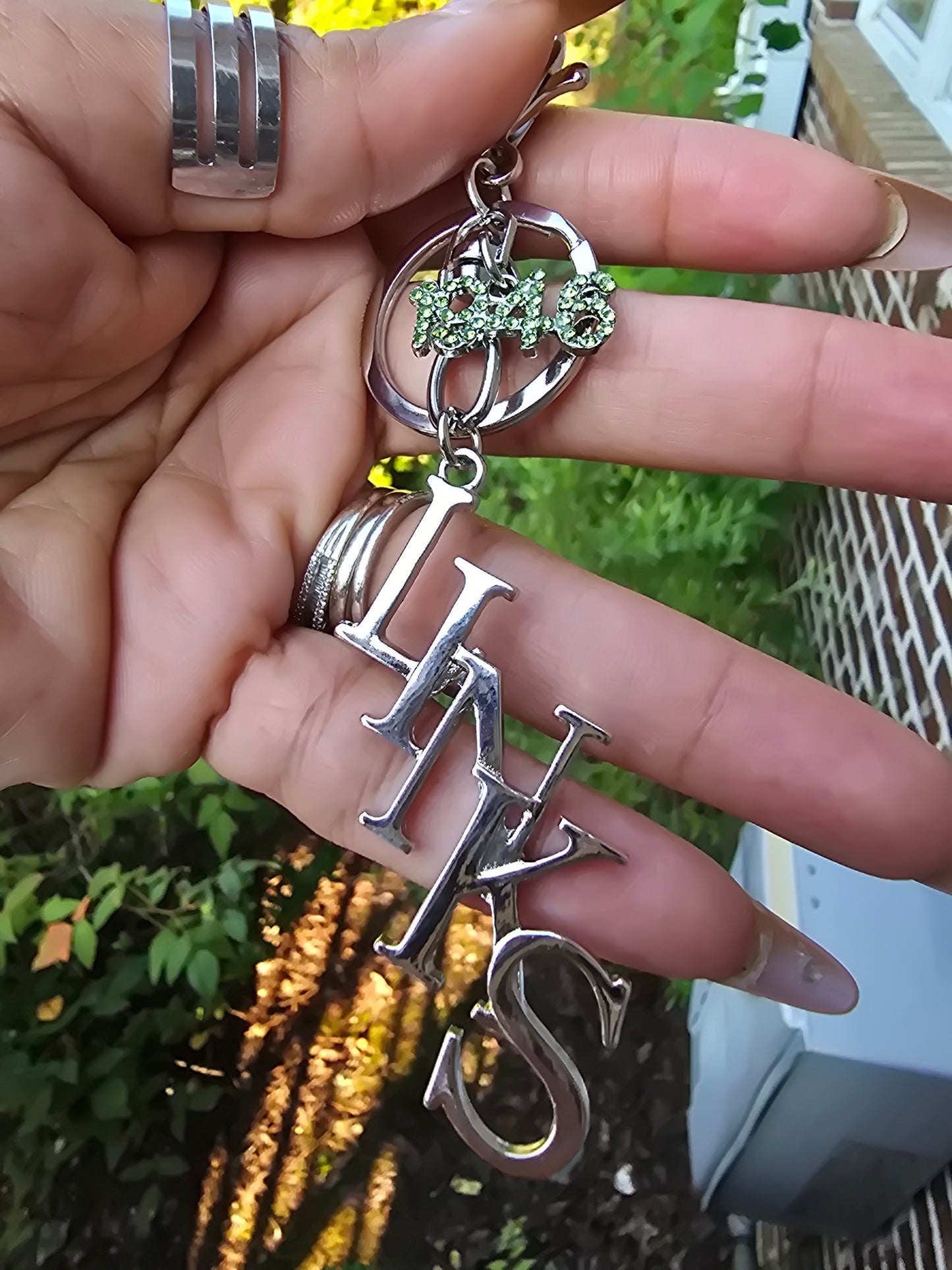 Links Handbag Charm/Key Ring - Links Purse Charm - Social Organization Charm/Key Ring - The Links Purse Charm/Key Ring - 1946 Purse Charm/ Key Ring