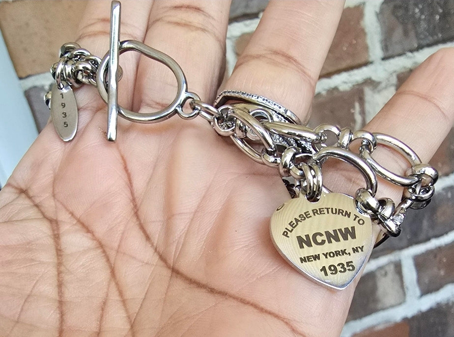 National Council of Negro Women Bracelet- 1935 Bracelet - NCNW Jewelry - NCNW gift - HBCU Jewelry