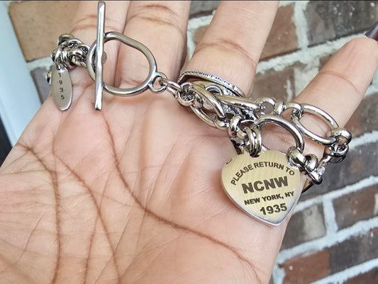 National Council of Negro Women Bracelet- 1935 Bracelet - NCNW Jewelry - NCNW gift - HBCU Jewelry