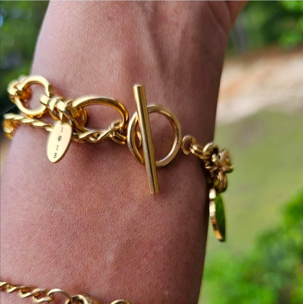 Property of Delta Sigma Theta Sorority Alpha Chi 1936 Custom Bracelet