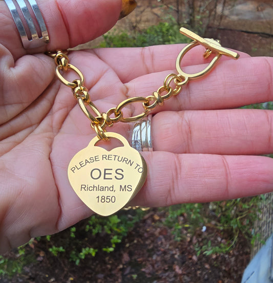 Order of Eastern Star Necklace - 1850 Necklace - OES Jewelry - OES gift - HBCU Jewelry