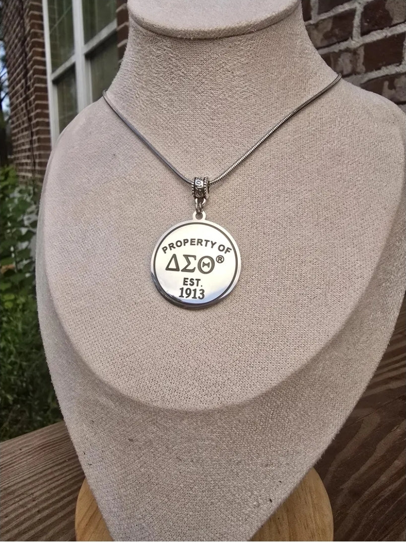 Property of Delta Sigma Theta Sorority Necklace