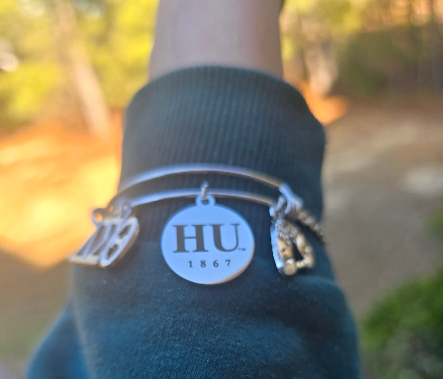 Howard University Delta Bracelet - HBCU - Delta Sigma Theta Bracelet - Sorority Bracelet - DST University bracelet - Sorority Jewelry - HU 1867