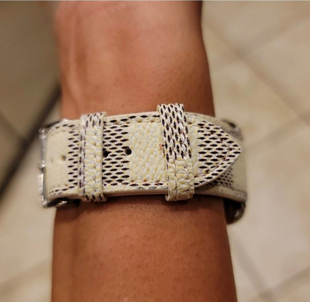 LV Inspired Apple Watch Band
